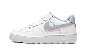 Air Force 1 LV8 GS "Double Swoosh - White / Blue / Pink"