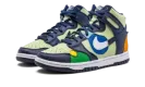 DUNK HIGH MNS WMNS "See Through Pistachio Midnight Navy" DQ7575 300