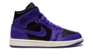 JORDAN 1 MID WMNS "Black/Purple" BQ6472 051