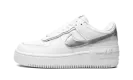 AF1 SHADO MNS WMNS "White Metallic Silver" CI0919 119