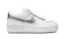 AF1 SHADO MNS WMNS "White Metallic Silver" CI0919 119