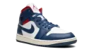 AIR JORDAN 1 MID WMNS "Blue / Red" BQ6472 146