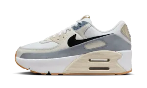 Air Max 90 LV8 WMNS "White Ashen Slate Light Orewood Brown Black" FD4328 106