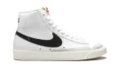 BLAZER MID '77 MNS WMNS "White / Black" CZ1055 100