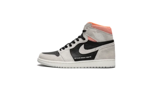 Air Jordan 1 - Grey Hyper Crimson