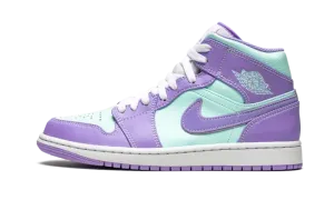 Air Jordan 1 Mid "Purple Pulse / Glacier Blue" 554724 500