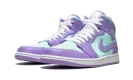 Air Jordan 1 Mid "Purple Pulse / Glacier Blue" 554724 500