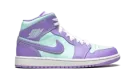 Air Jordan 1 Mid "Purple Pulse / Glacier Blue" 554724 500