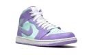 Air Jordan 1 Mid "Purple Pulse / Glacier Blue" 554724 500