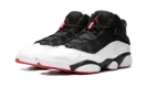 Air Jordan 6 Rings "Wht/Blk/Red" 322992 067