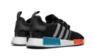 NMD_R1 "Black / Silver / Solar Red" FY5727