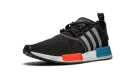 NMD_R1 "Black / Silver / Solar Red" FY5727