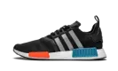 NMD_R1 "Black / Silver / Solar Red" FY5727