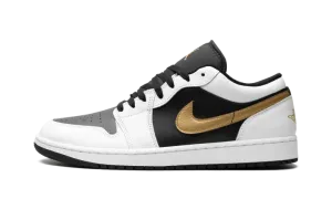 Air Jordan 1 Low "Gold Swoosh" 553558 172