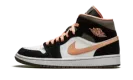AIR JORDAN 1 MID SE WMNS "Peach Mocha" DH0210 100