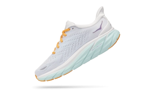 HOKA Clifton 8 - Champagne White