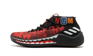 DAME4 Bape "Red Shark ABC Camo"