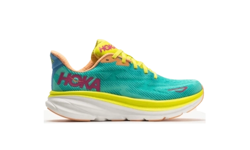 HOKA Clifton 9 - Green Ceramic