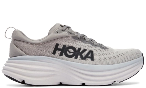 HOKA Bondi 8 - Harbor Mist / Sharkskin Grey