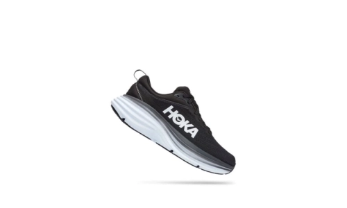 HOKA Bondi 8 - Black/ White
