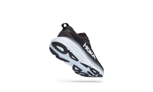 HOKA Bondi 8 - Black/ White