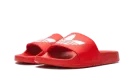 ADILETTE LITE SLIDES "RED WHITE" FU8296