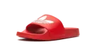 ADILETTE LITE SLIDES "RED WHITE" FU8296