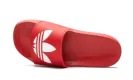 ADILETTE LITE SLIDES "RED WHITE" FU8296