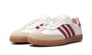 Samba OG "Sporty & Rich - White Core Burgundy" IF5660