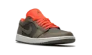 AIR JORDAN 1 LO SE WMNS "Black / Olive/ Bright Crimson" DQ6076 002