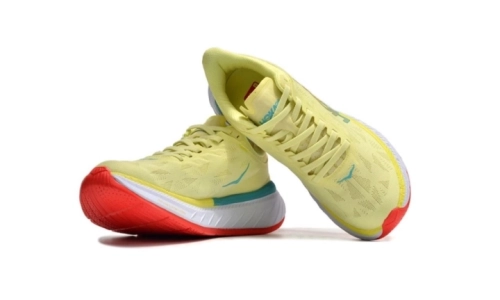 HOKA Carbon X 2 - Luminary Green/ Hot Coral