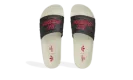 Adilette Slides "100 Thieves - Black Red" JR9152