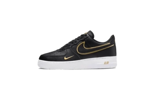 Air Force 1 - Black Metallic Gold