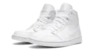 AIR JORDAN 1 MID WMNS "Triple White Patent Leather" BQ6472 111