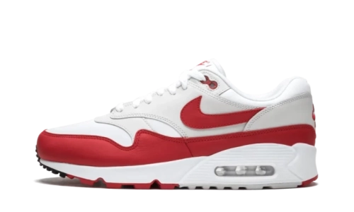 Air Max 90/1 - White University Red