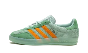 Gazelle Indoor WMNS "Hazy Green Crew Yellow" IG6783