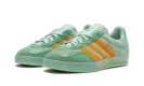 Gazelle Indoor WMNS "Hazy Green Crew Yellow" IG6783