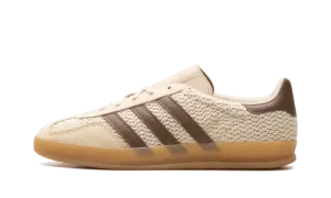 Gazelle Indoor "Cream/Brown Knit" JS1418