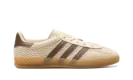 Gazelle Indoor "Cream/Brown Knit" JS1418