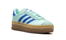 Gazelle Bold WMNS "Clear Mint Lucid Blue Gold Metallic" JI2702