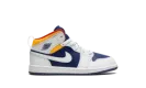 Jordan 1 Mid PS "hite Deep Royal Blue"