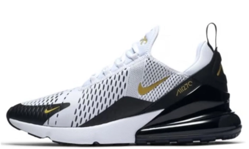 Air Max 270 - White Metallic Gold
