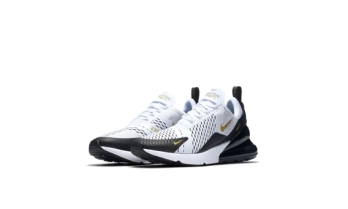 Air Max 270 - White Metallic Gold