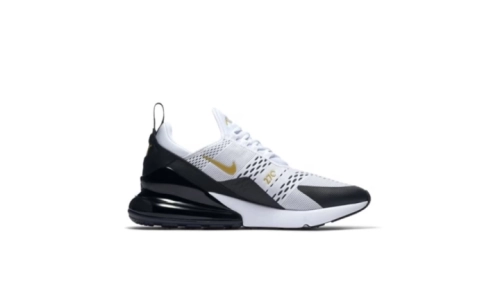 Air Max 270 - White Metallic Gold