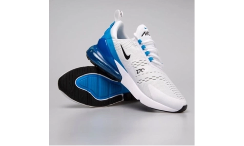 Air Max 270 - White Photo Blue