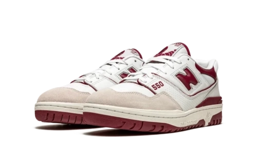 New Balance 550 - Sea Salt Burgundy