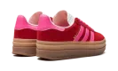 Gazelle Bold WMNS "Collegiate Red Lucid Pink" IH7496