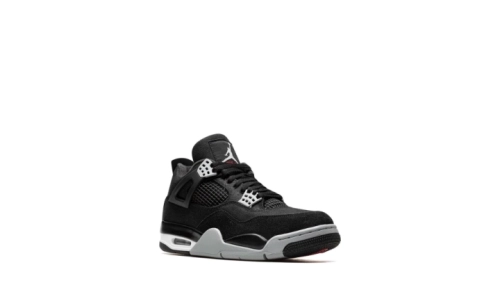 Air Jordan 4 - Black Canvas