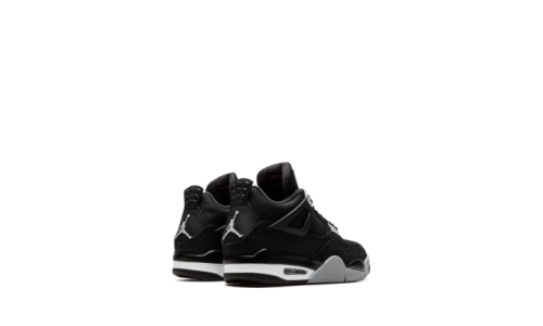 Air Jordan 4 - Black Canvas
