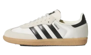 Samba OG GS "Cream Black Satin" JQ3644
